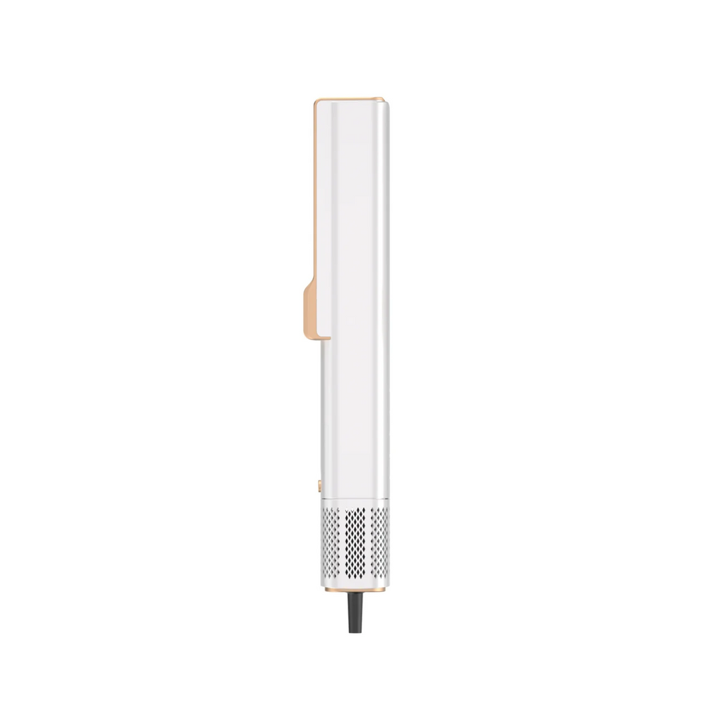 
                  
                    Woman could style damp hair effortlessly with Bilanchi Air Straightener for smooth, shiny results.
                  
                